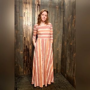 Cato long maxi dress